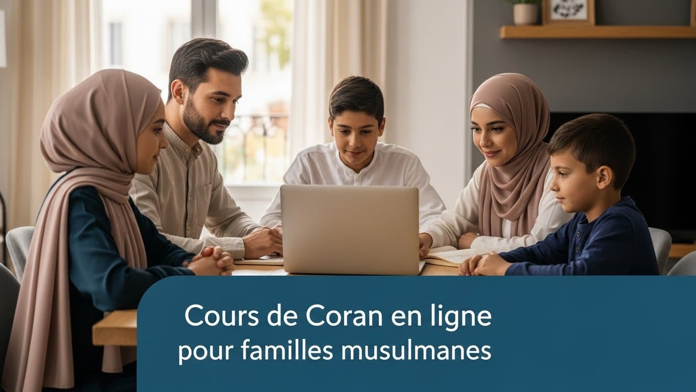 Cours de Coran en ligne pour familles musulmanes